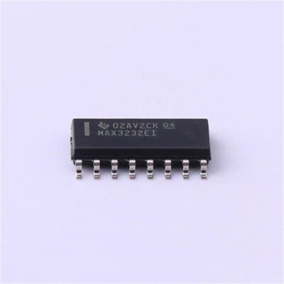 MAX3232EIDR IC Chip SOIC-16 ±15kV IEC ESD Protected 3V-5.5V Multichannel RS-232 Line Driver Receiver